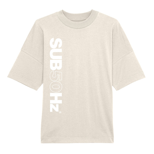 SUB50Hz Oversized 90 Off White T-Shirt-Dancefloor Emporium