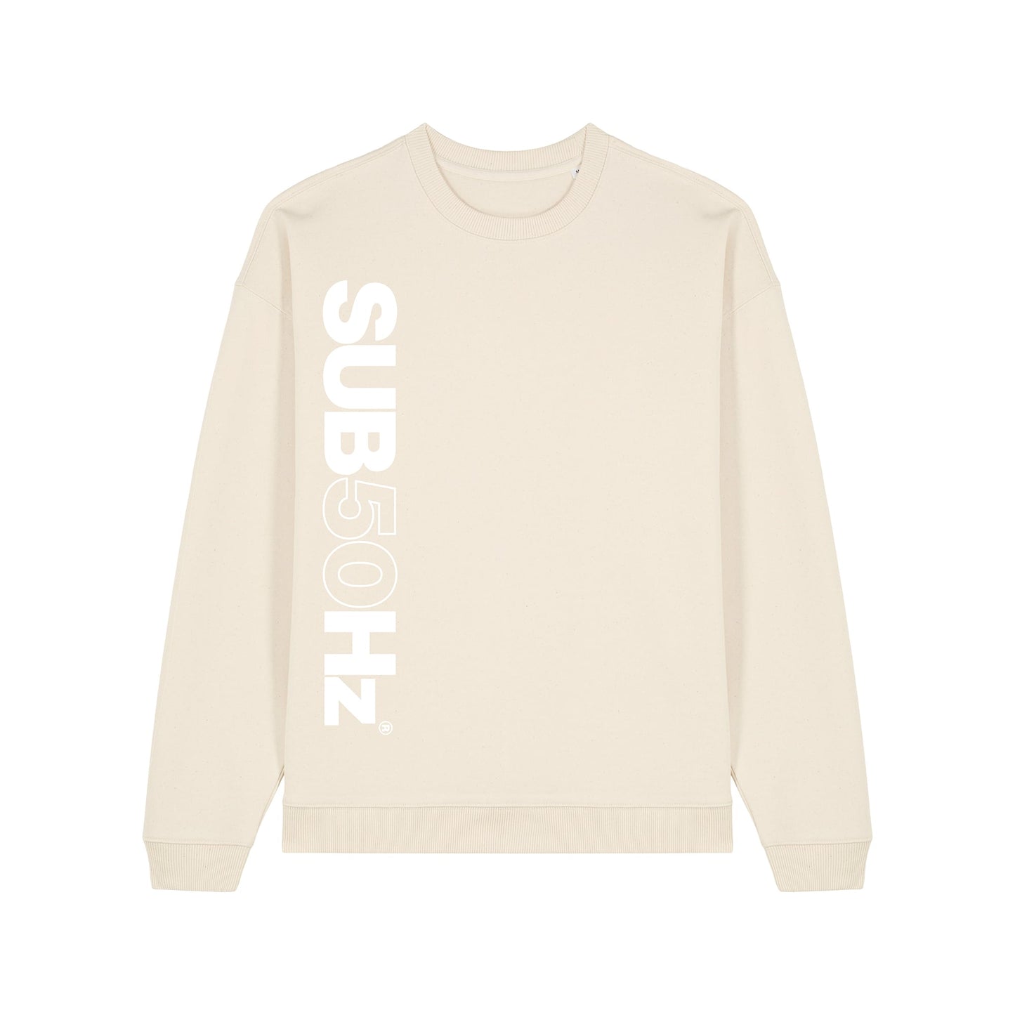 SUB50Hz Oversized 90 Off White Sweatshirt-Dancefloor Emporium