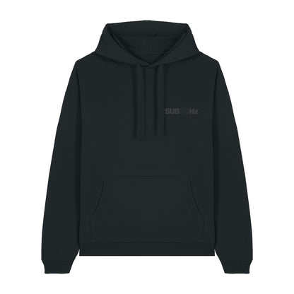 SUB50Hz Oversized Core Black Hoodie-Dancefloor Emporium