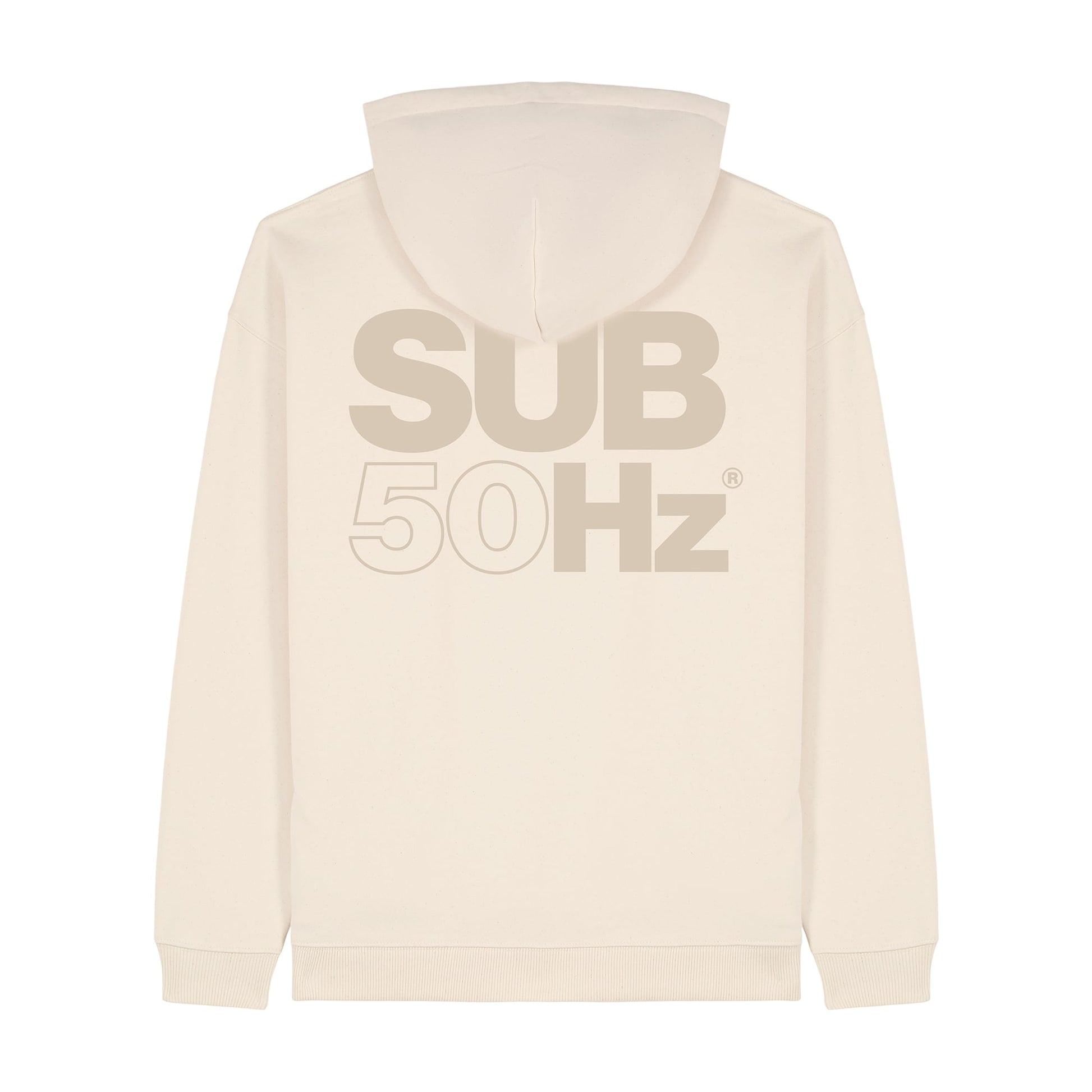 SUB50Hz Oversized Core Off White Hoodie-Dancefloor Emporium