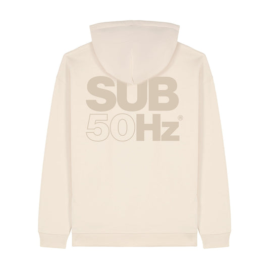 SUB50Hz Oversized Core Off White Hoodie-Dancefloor Emporium