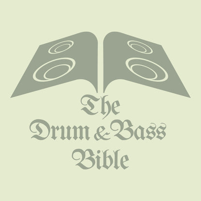 The Drum And Bass Bible Logo Unisex Organic T-Shirt-Dancefloor Emporium