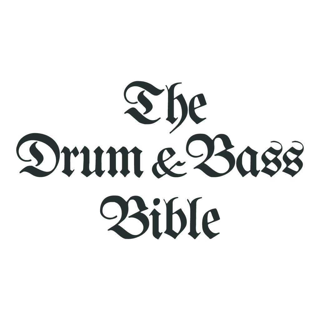 The Drum And Bass Bible Dark Grey Text Unisex Organic T-Shirt-Dancefloor Emporium