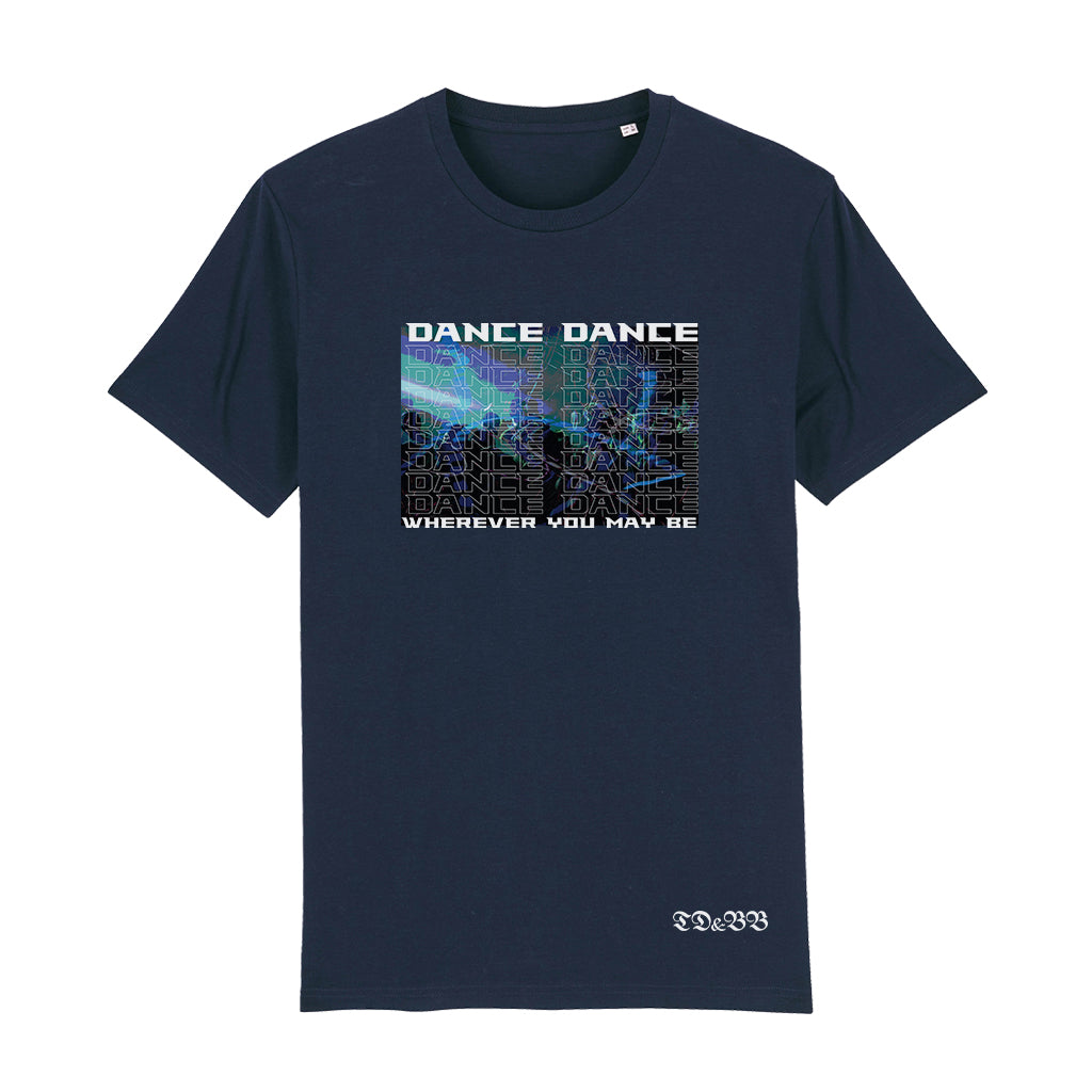 TD And BB Dance Dance Wherever You May Be Club Photo Unisex Organic T-Shirt-Dancefloor Emporium