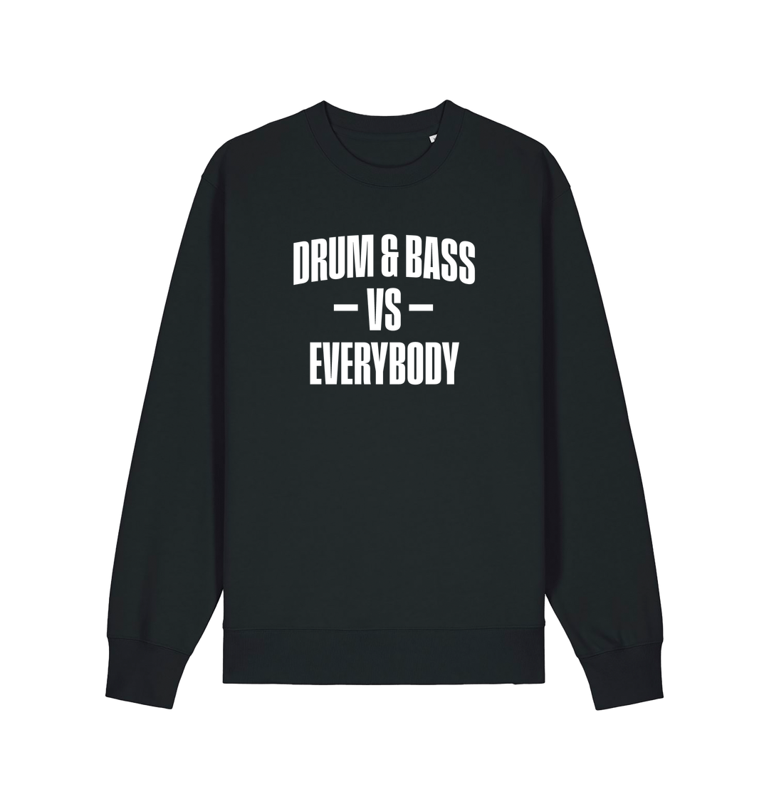 Drum & Bass Bible vs Everybody Sweatshirt-Dancefloor Emporium