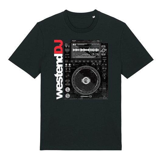 Westend DJ CDJ Black T-Shirt-Dancefloor Emporium