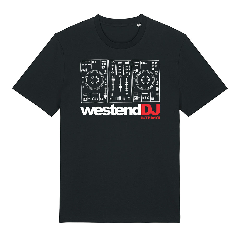 Westend DJ Setup Black T-Shirt