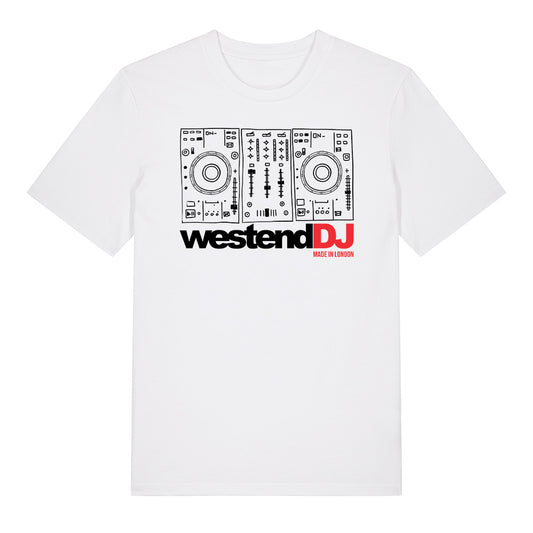 Westend DJ Setup White T-Shirt