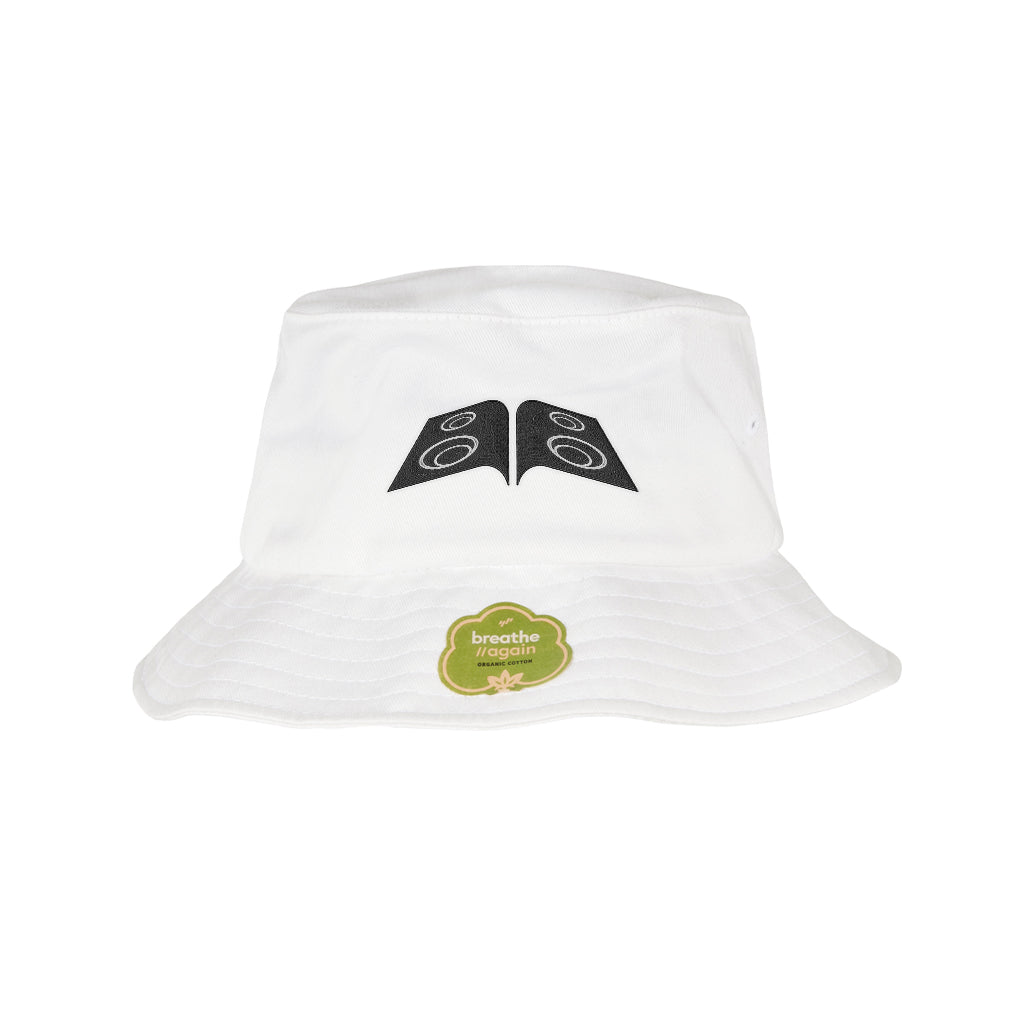 The Drum And Bass Bible Embroidered Book Organic Cotton Bucket Hat