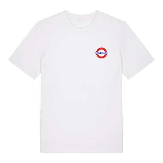 London Something White Underground T-Shirt-Dancefloor Emporium