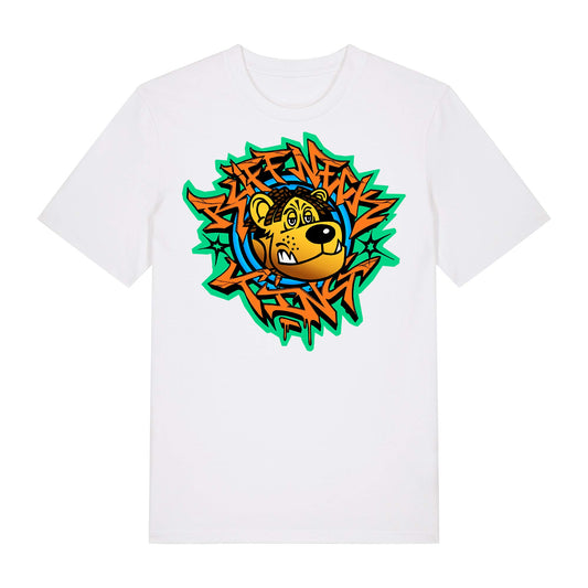 Ruffneck Ting x Dibz White T-Shirt-Dancefloor Emporium
