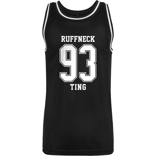 Ruffneck Ting 93 Black Basketball Top-Dancefloor Emporium