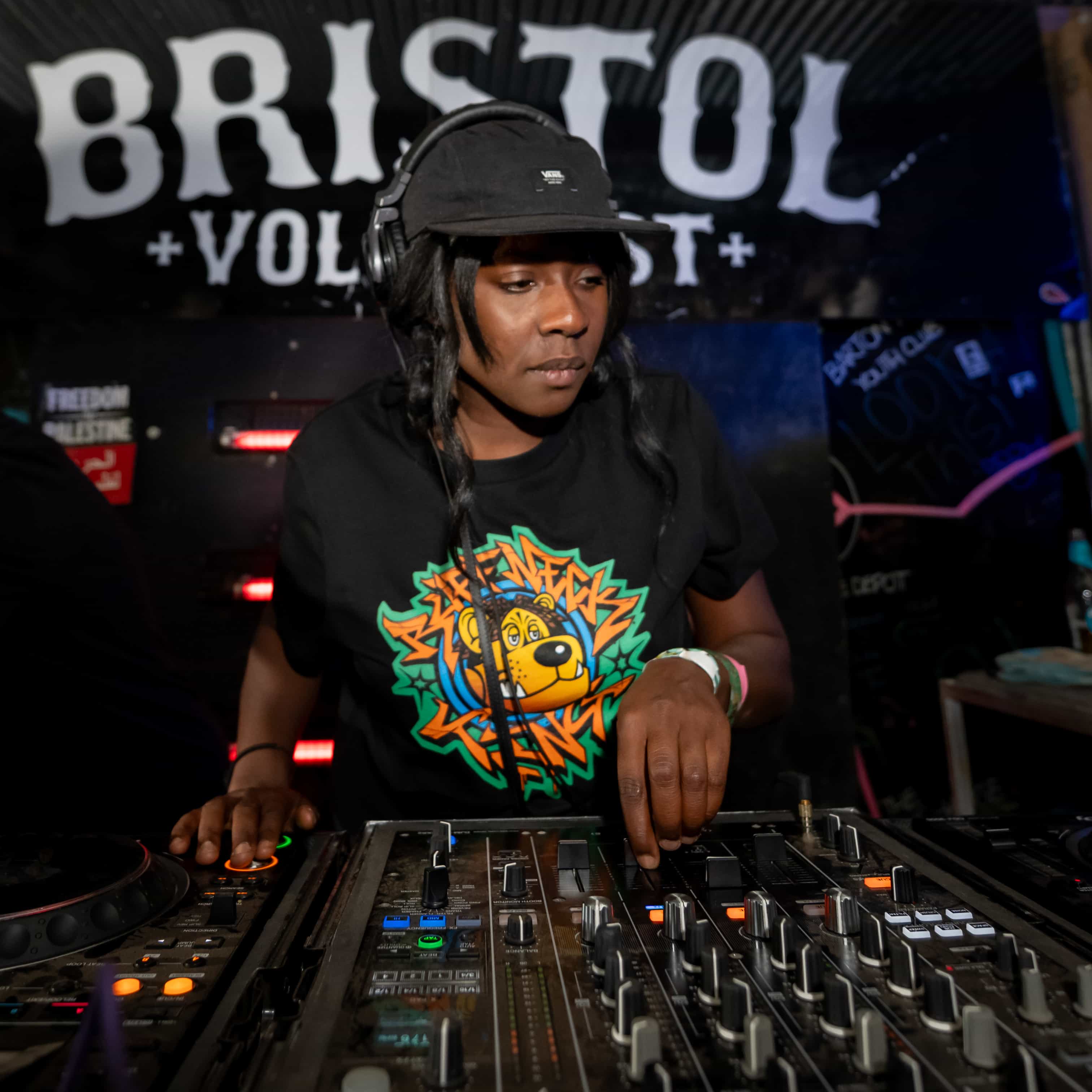 Ruffneck Ting x Dibz Black T-Shirt-Dancefloor Emporium