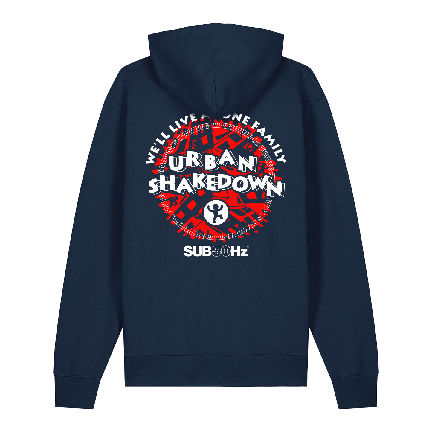 Urban Shakedown x SUB50Hz One Family Hoodie