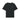 White Label WL-006 Double Drop T-shirt in black with chest patch