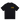 Deep Black Printed T-shirt Front