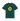 Glazed Green Printed T-shirt Front