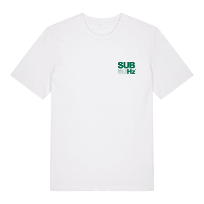 SUB50Hz Buzzing Crew Back Print T-Shirt