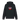 Black Printed Sweater Front
