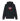Black Printed Sweater Front
