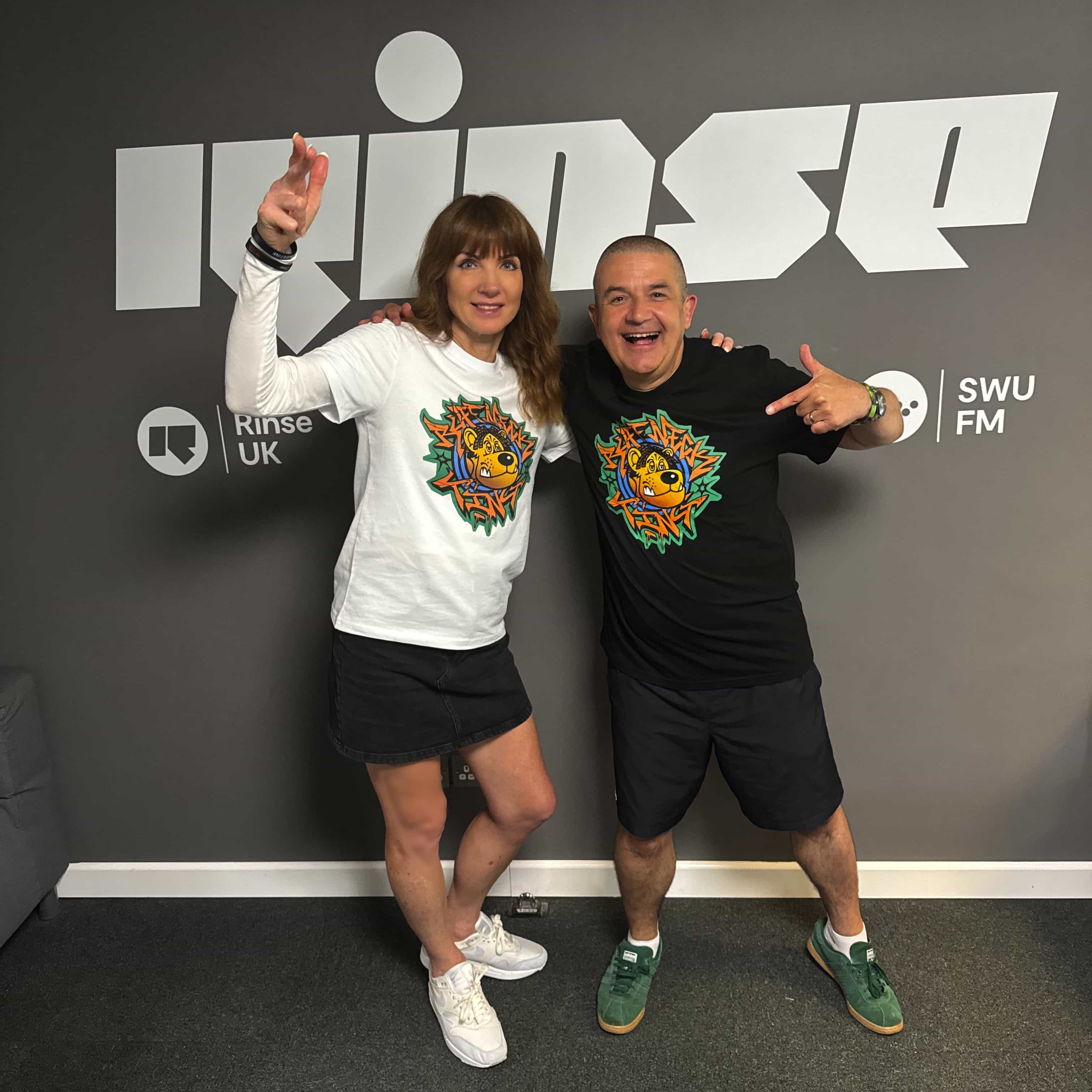 Ruffneck Ting x Dibz White T-Shirt-Dancefloor Emporium