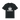 Black Printed T-shirt Front