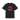 Black Printed T-shirt Front