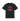 Black Printed T-shirt Front