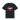 Black Printed T-shirt Front