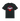 Black Printed T-shirt Front
