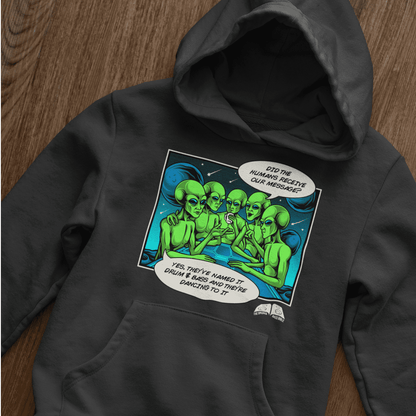 Drum & Bass Bible Aliens Hoodie