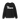 Black Printed Sweater Front